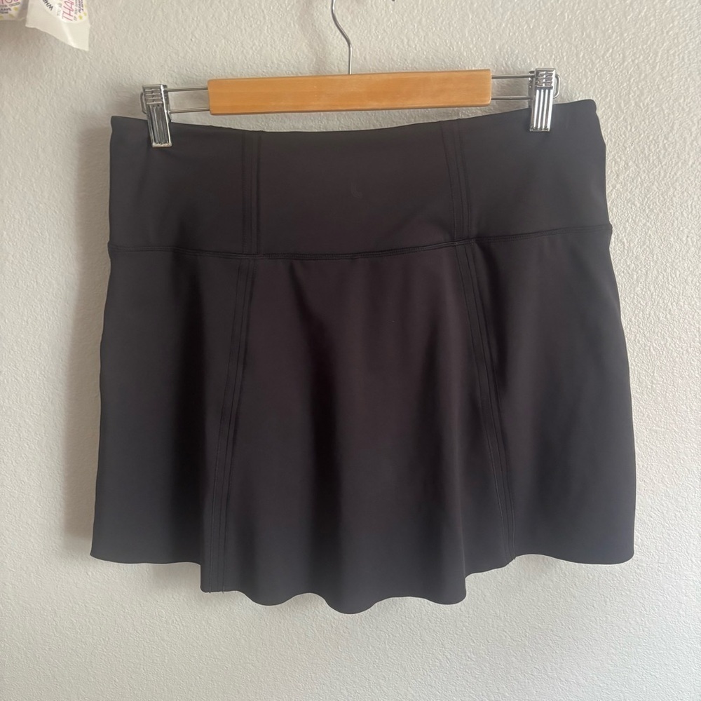 Lole Step Up Active Skort Black Built-In Shorts Pockets Size Large - Picture 16 of 16